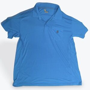 Carhartt Blue Polo Shirt